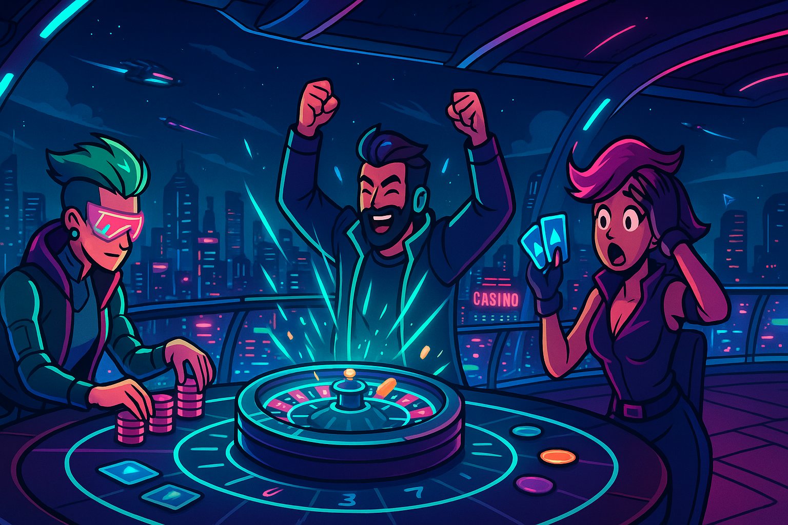 Ilustrasi pengguna yang menerima hadiah dan notifikasi pemberitahuan di platform 4x6