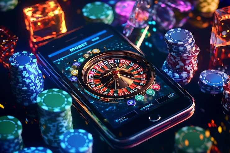 Ilustrasi pengguna mobile memantau bonus cashback pada aplikasi 4x6